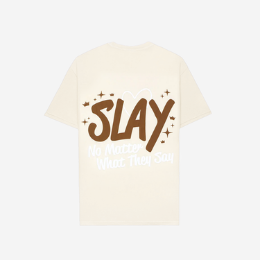 SLAY - IVORY TEE